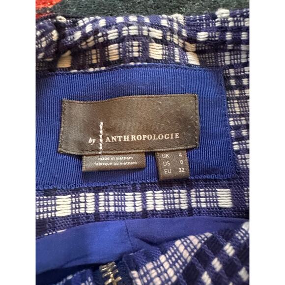 Anthropologie Sleeveless Sculpted Mini Dress Size 0 - Picture 9 of 10